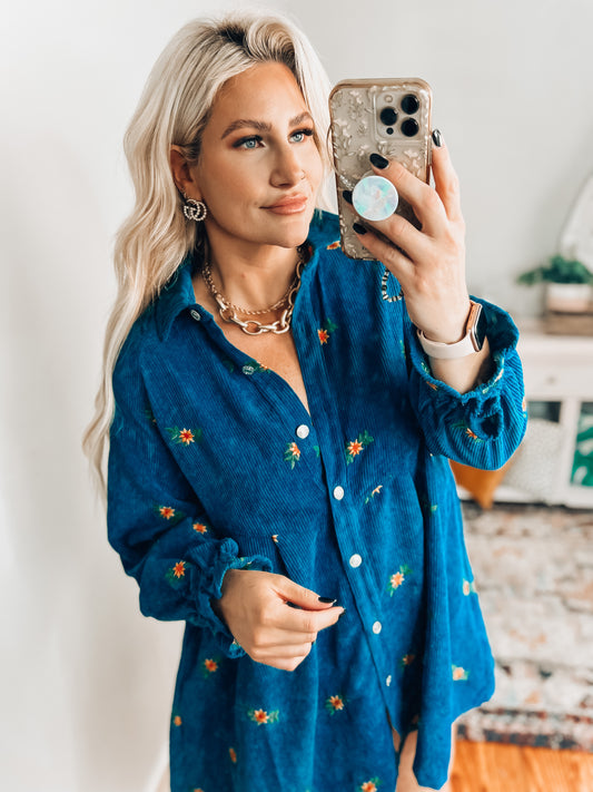 Delilah Sapphire Dress