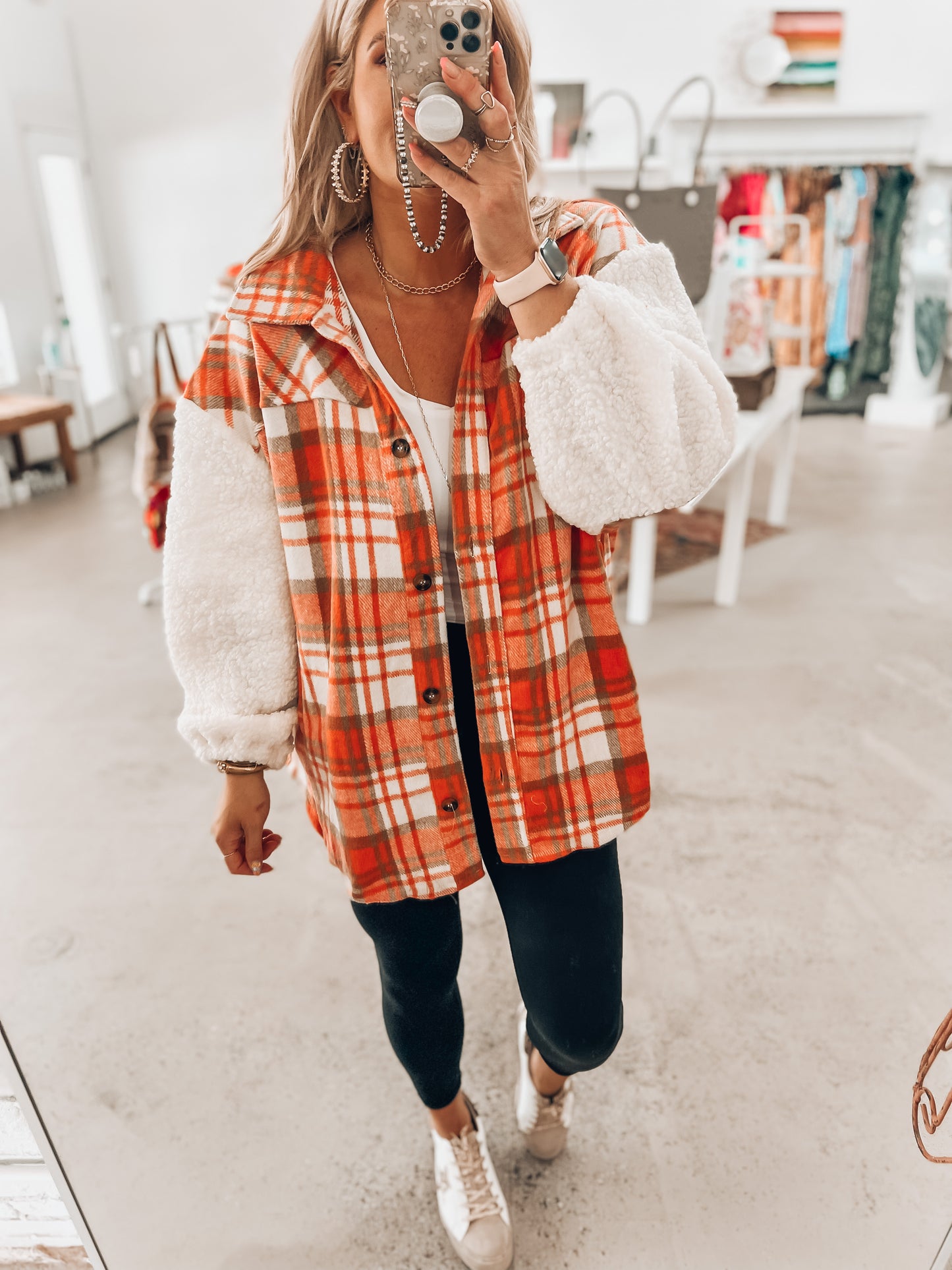 Willow Plaid Shacket