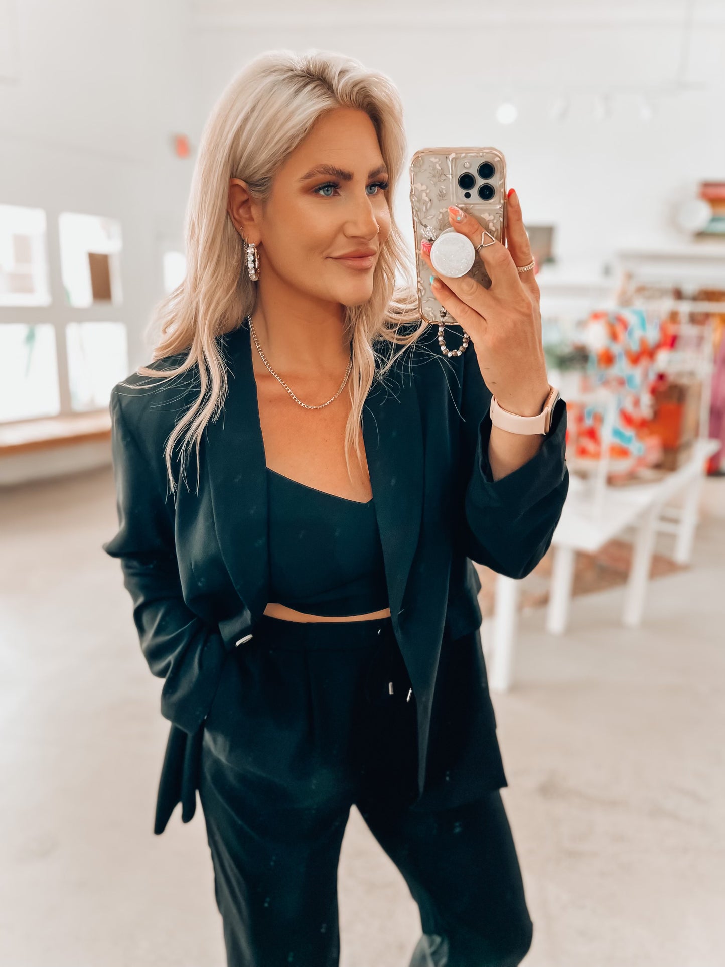 Boss B*tch Power Suit- Black