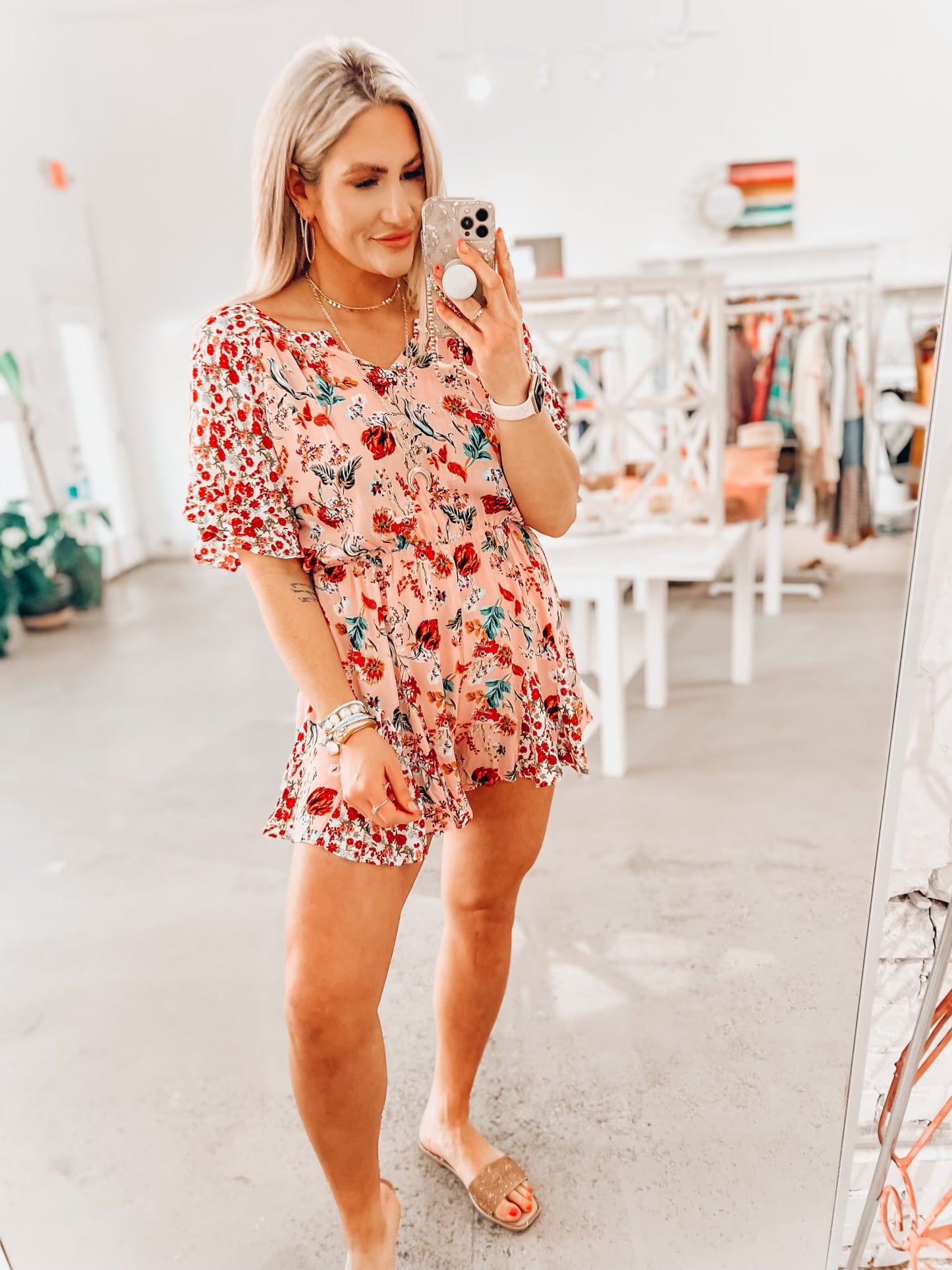 Regan Floral Romper