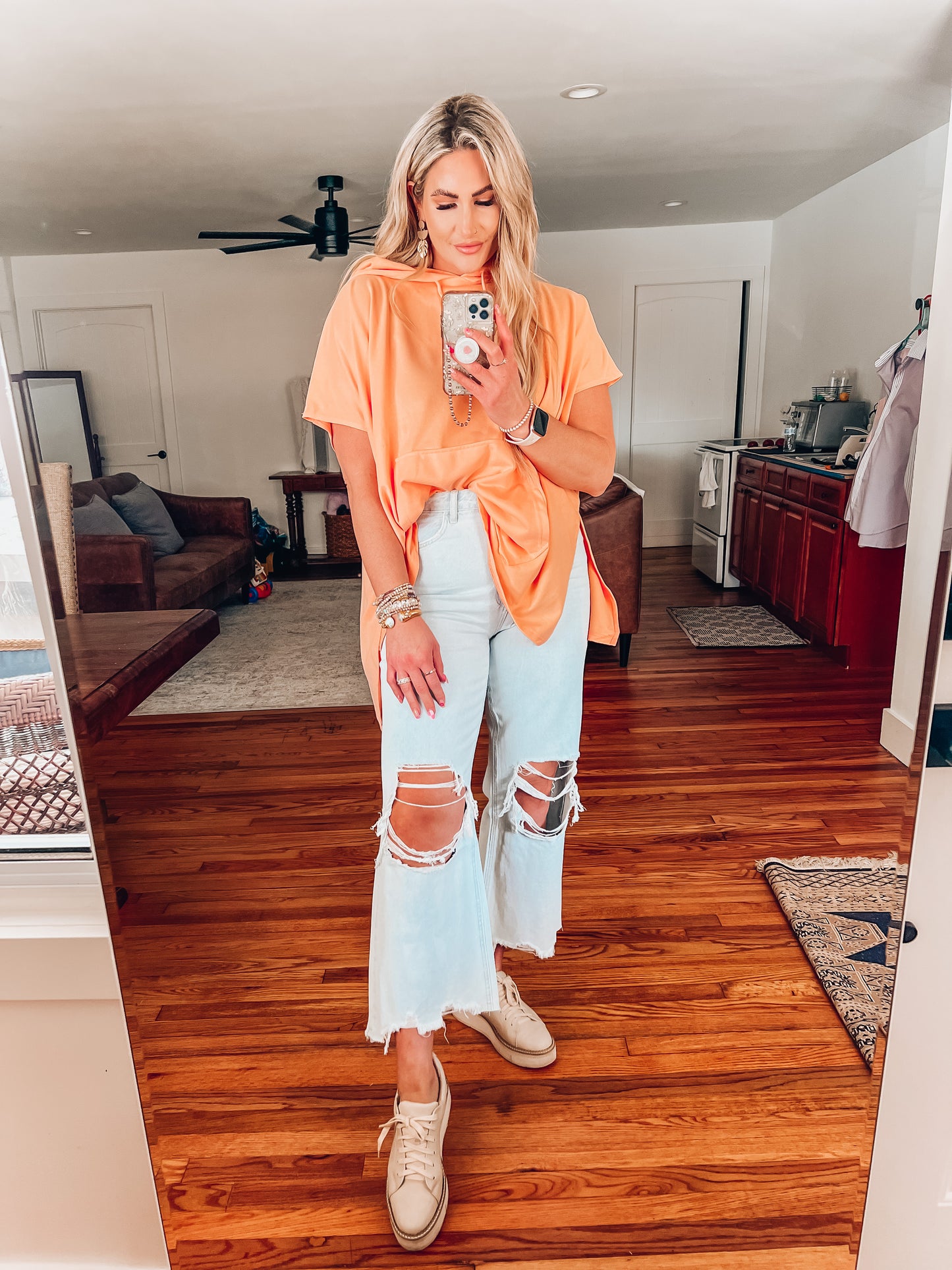 Vivian Hooded Top