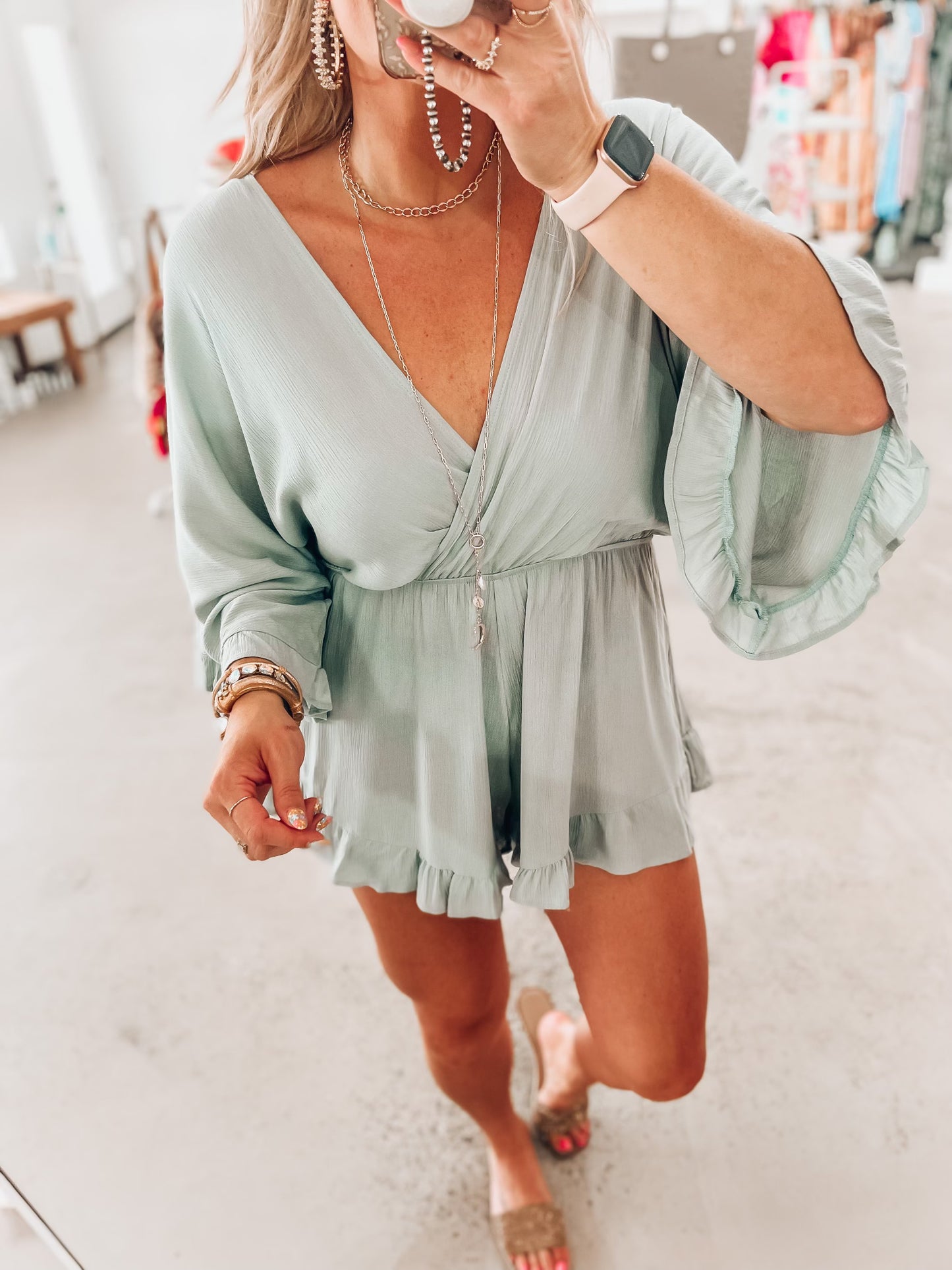 Angie Sage Romper