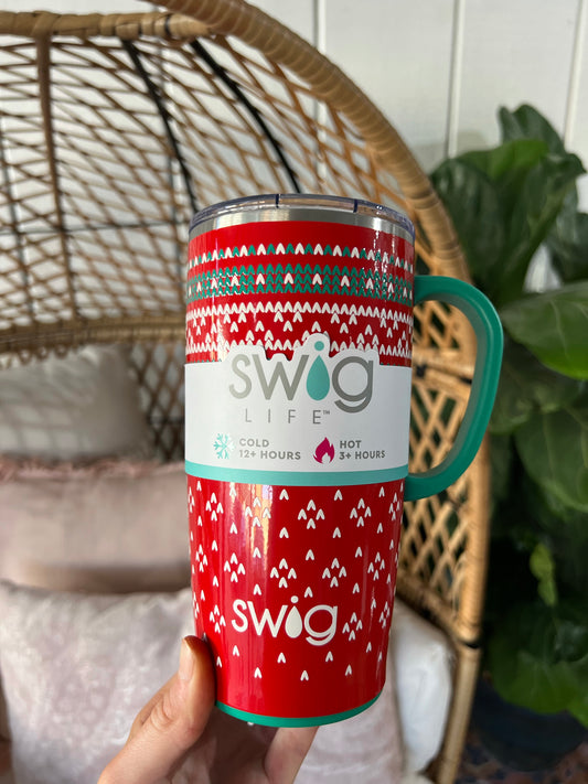 Sweater Weather Travel Mug (22oz)