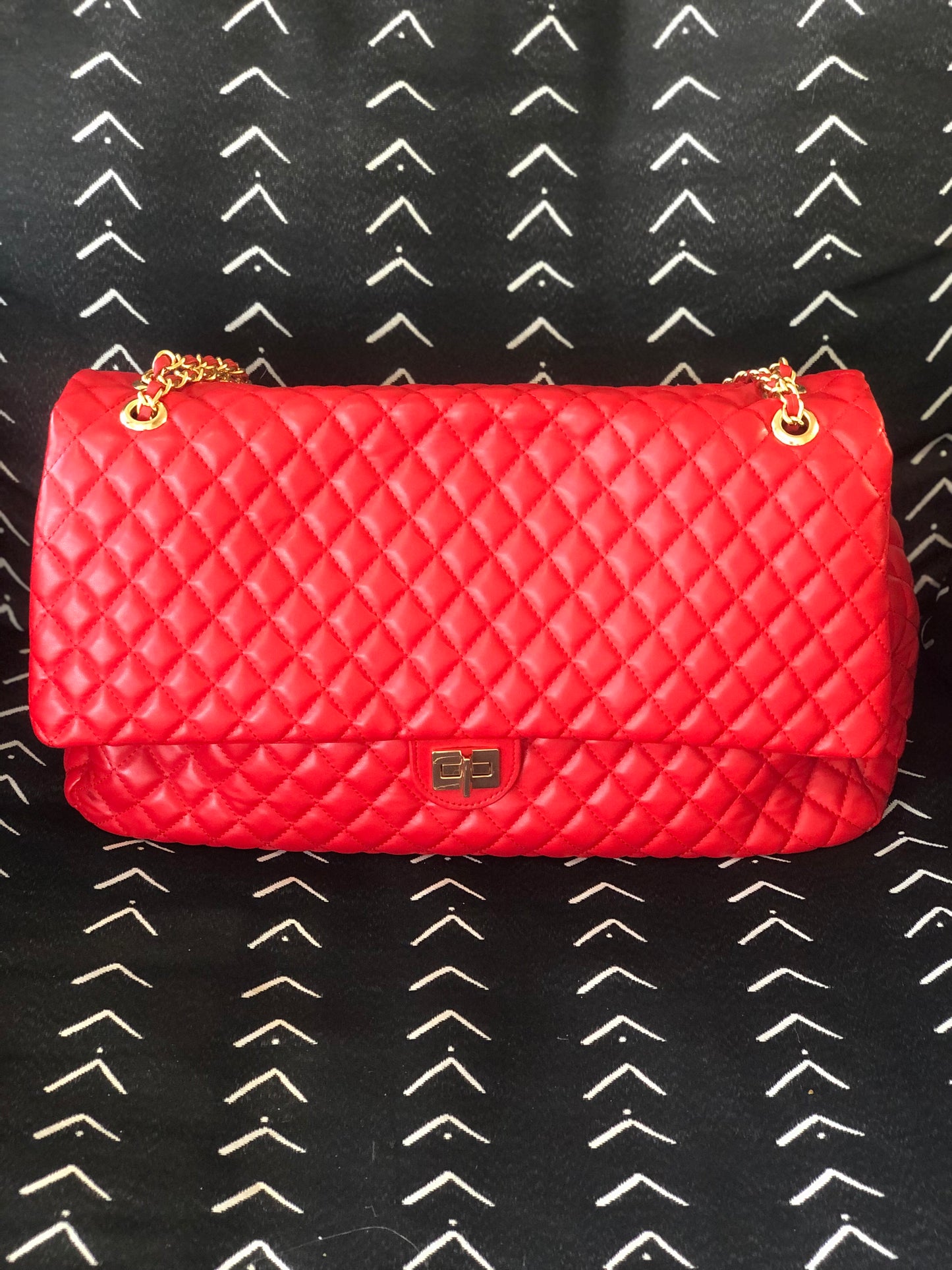 The Annette Handbag- Red
