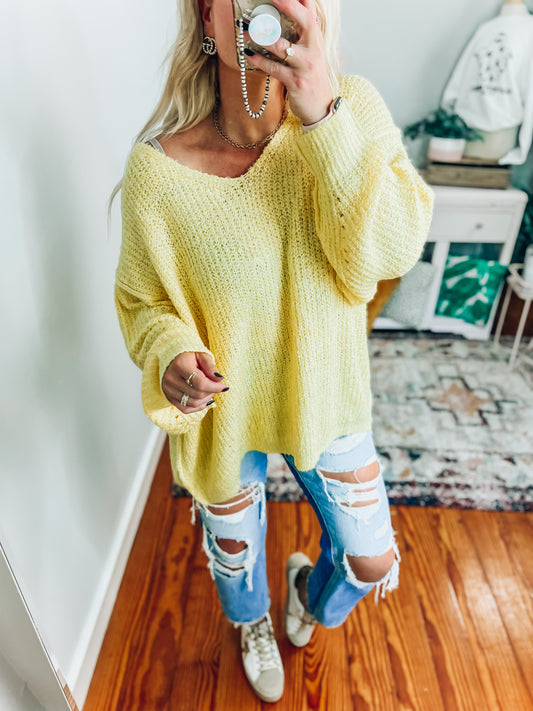 Honey Oak Sweater
