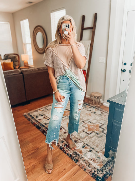 Mint To Be Knitted Top