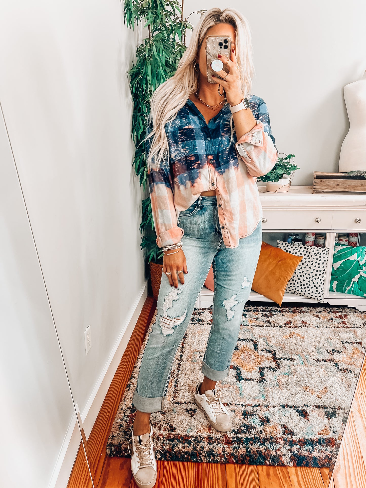 Blue Moon Fall Flannel