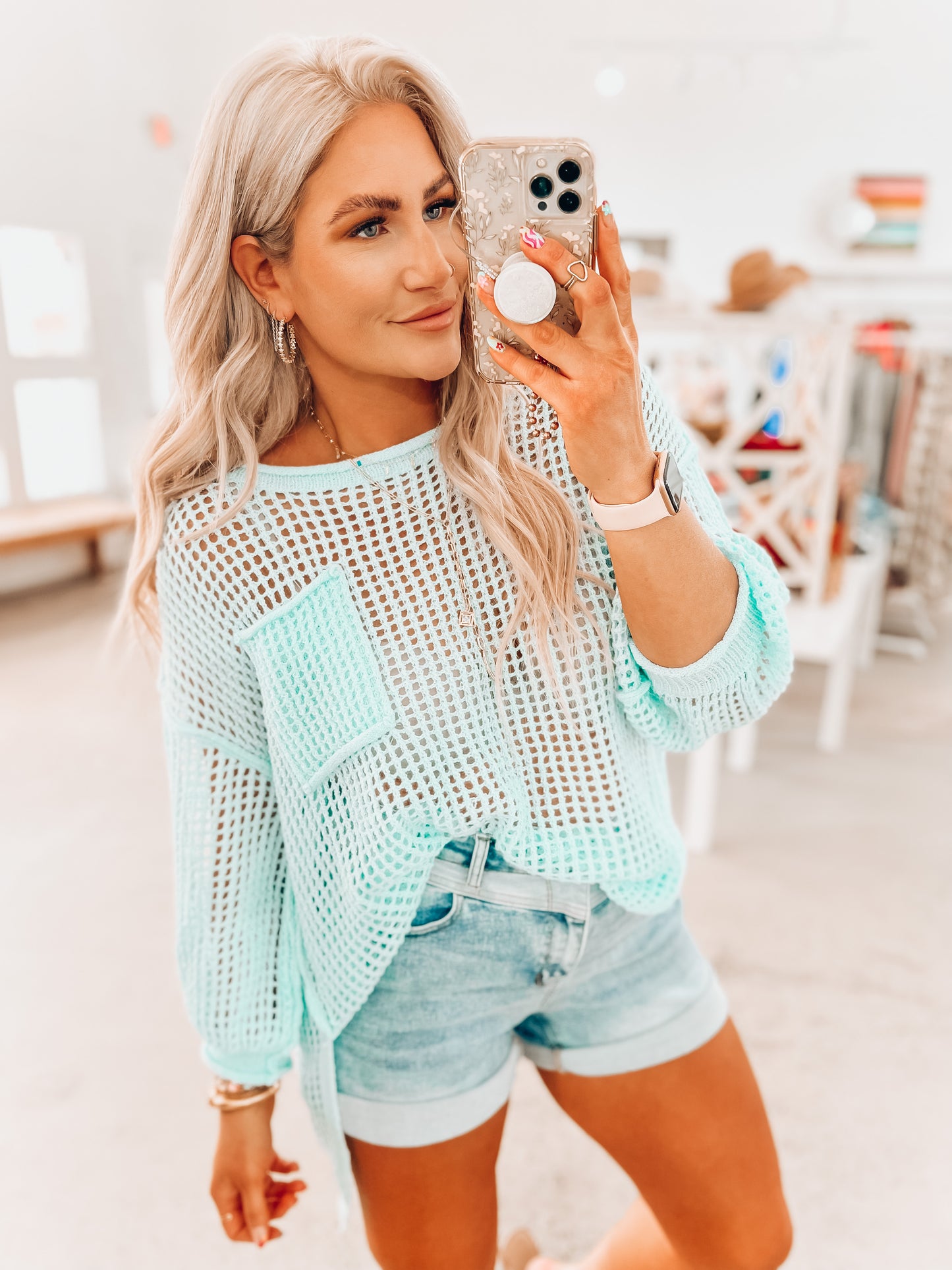 Paradise Green Top