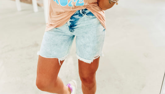 Peaceful High Rise Shorts