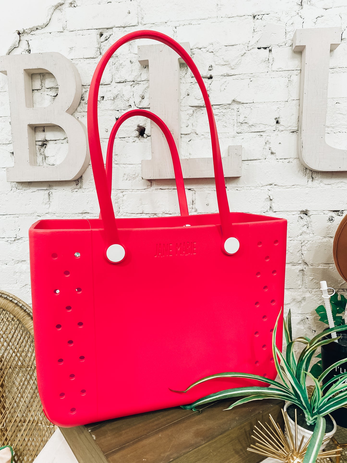 Jane Marie Tote- Pretty In Pink