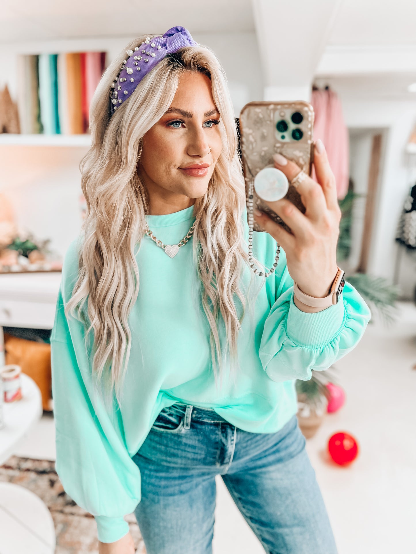 Doorbuster Balloon Sleeve Pullover