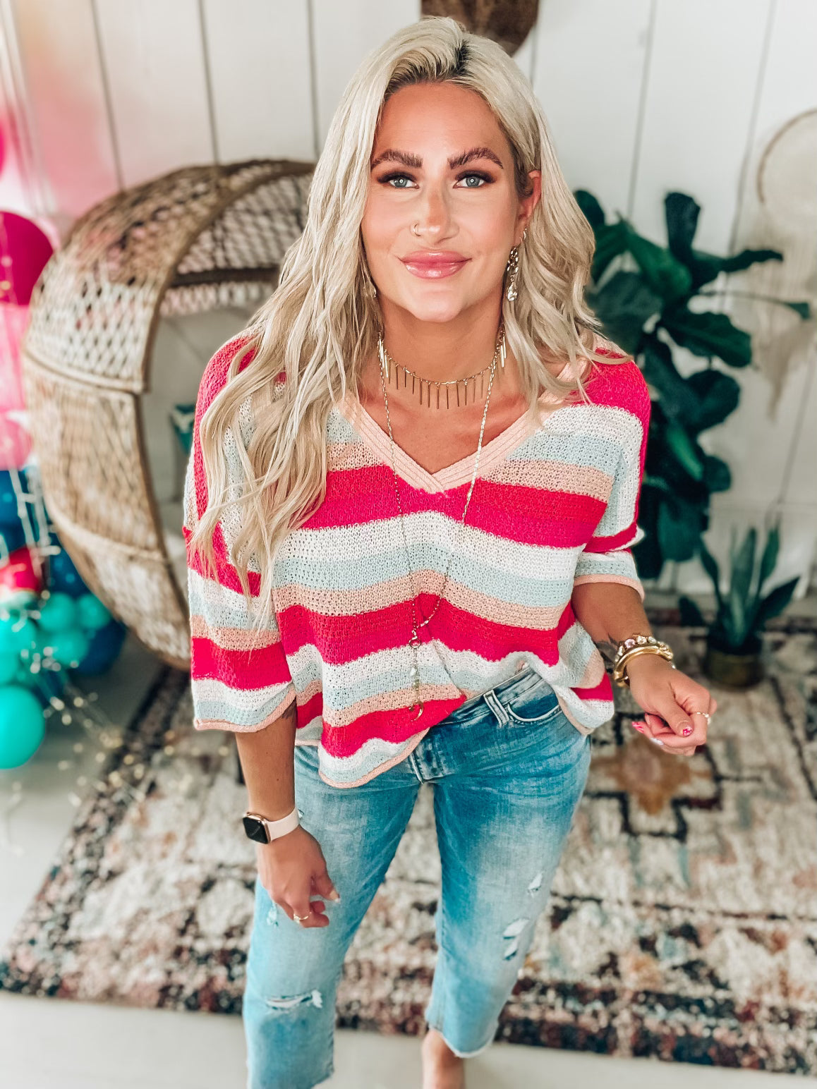 Winnie Striped Top