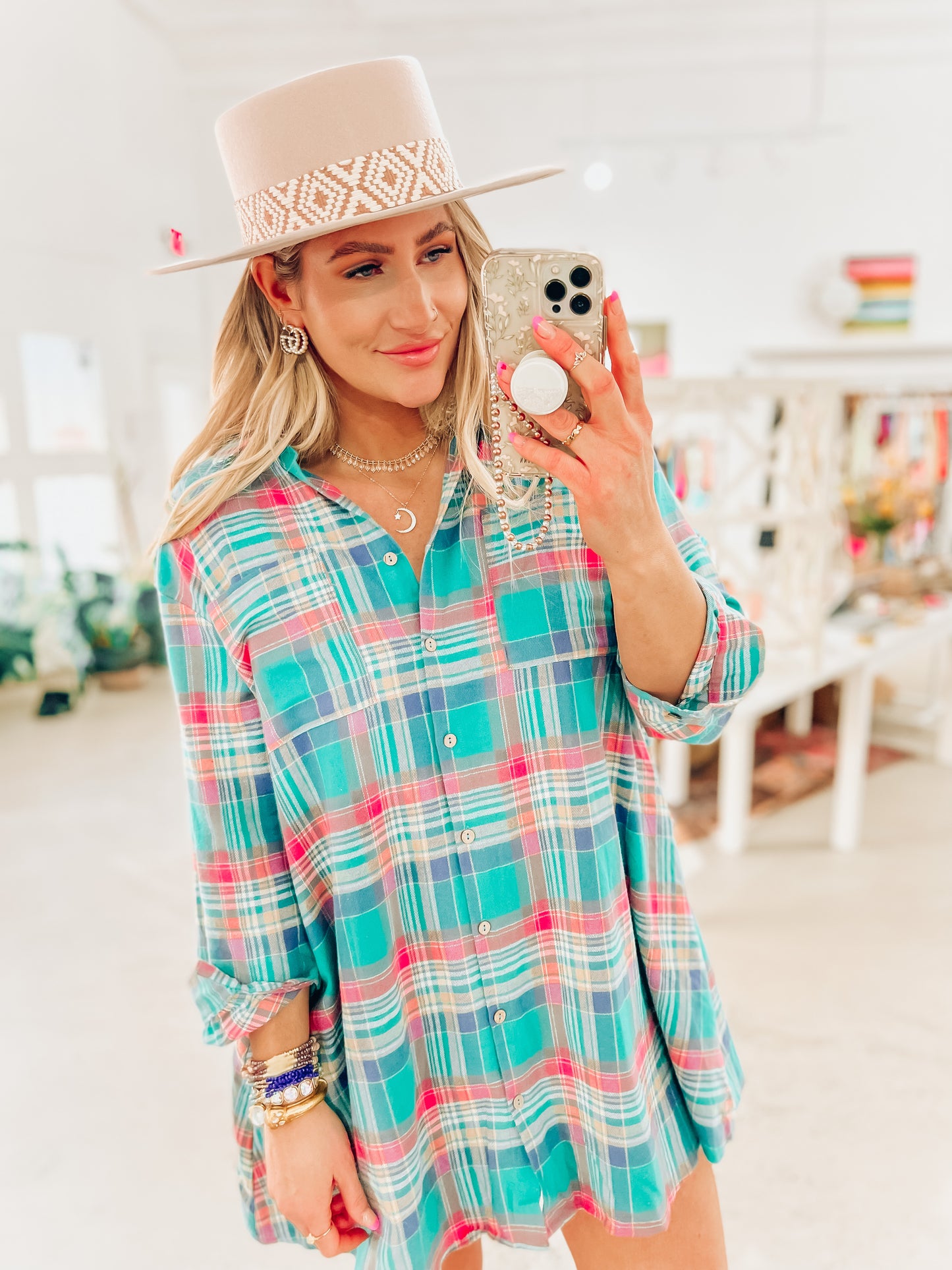 Penny Plaid Dress