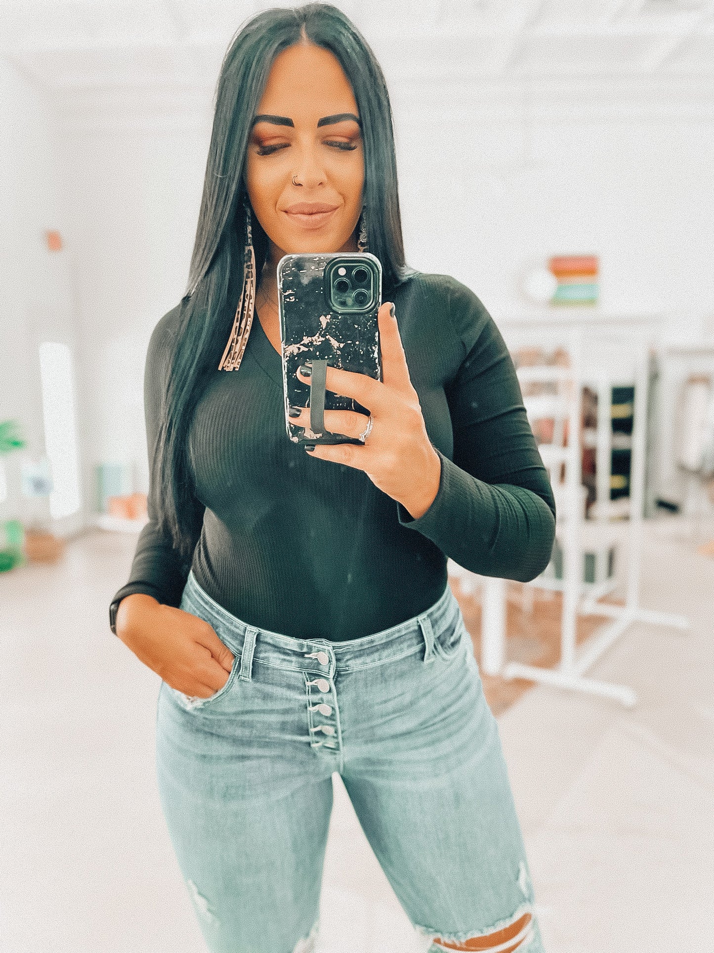 Greer Long Sleeve Bodysuit