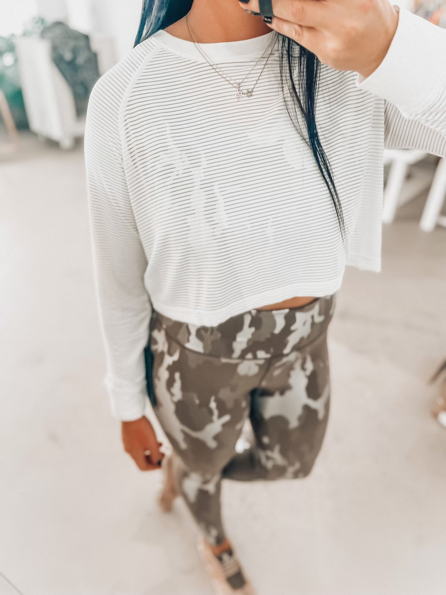 Sassy Crop Long Sleeve