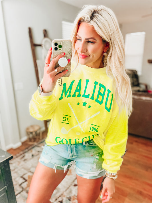 Malibu Golf Club Pullover