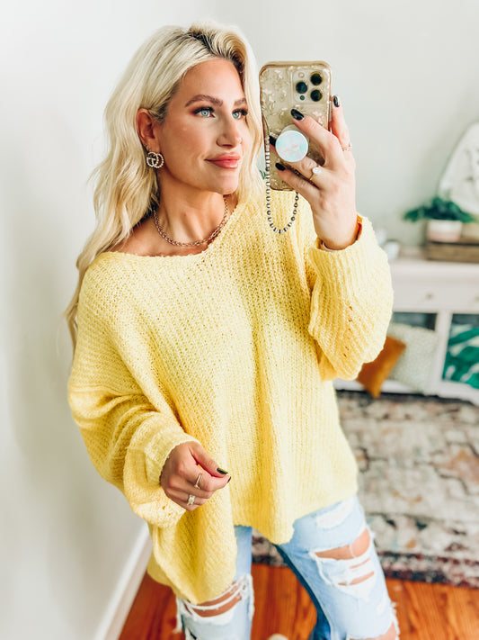 Honey Oak Sweater
