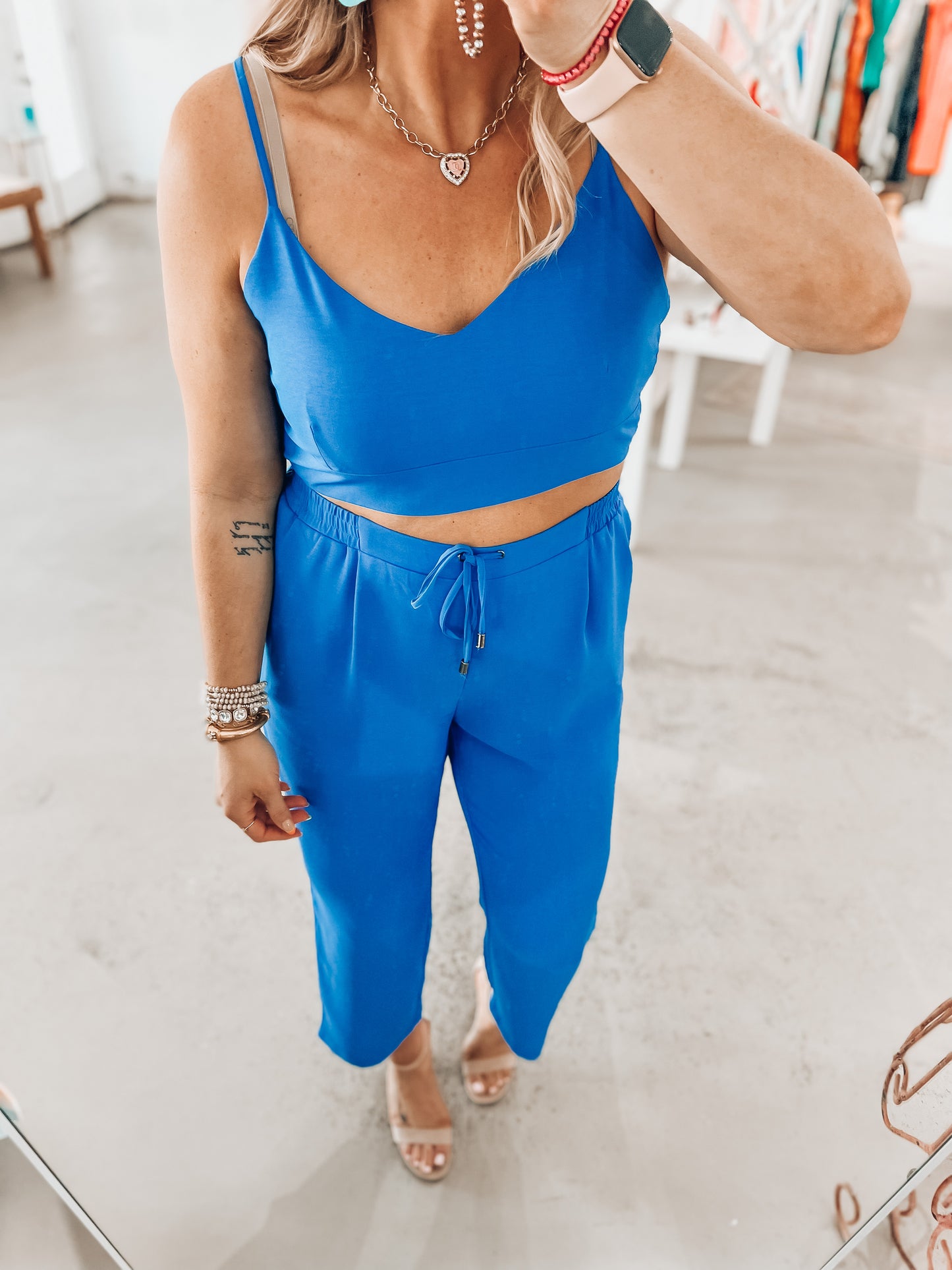 Boss B*tch Power Suit- Royal Blue