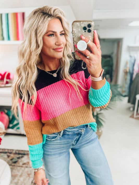 Slater Striped Sweater