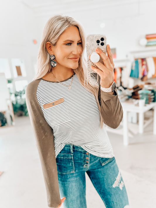 Levi Striped Top
