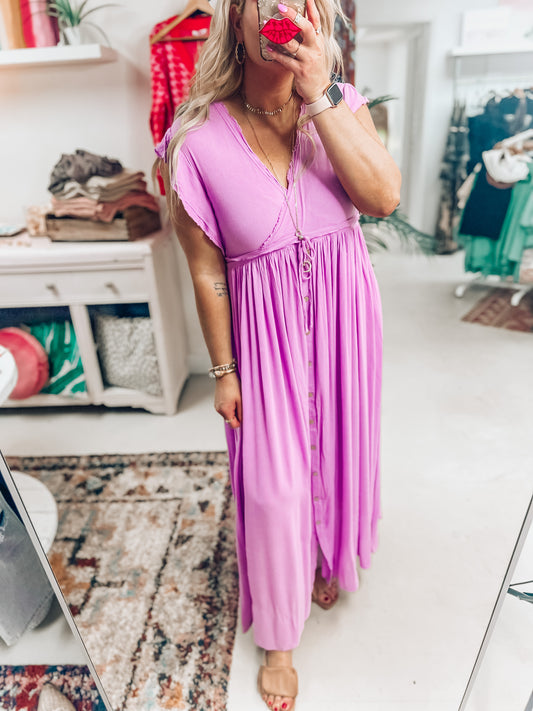 Jolee Button Dress