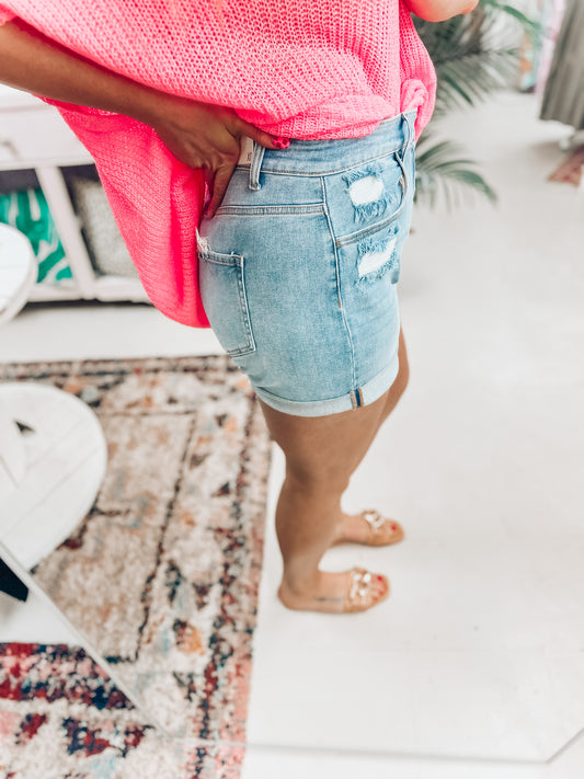 Peri Denim Shorts