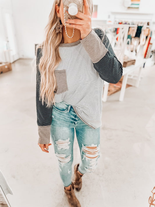 Lexi Striped Top