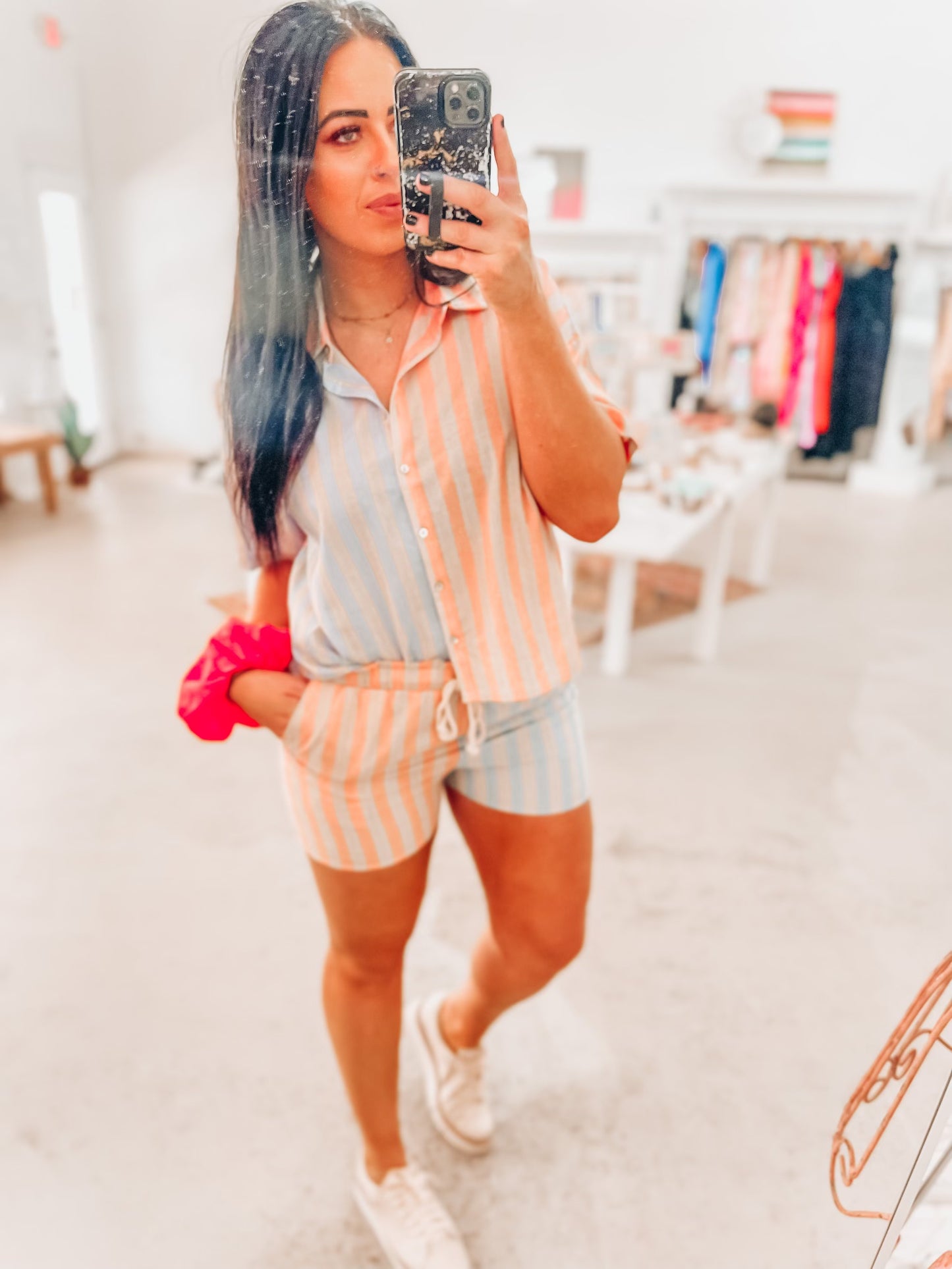 Blair Striped Shorts