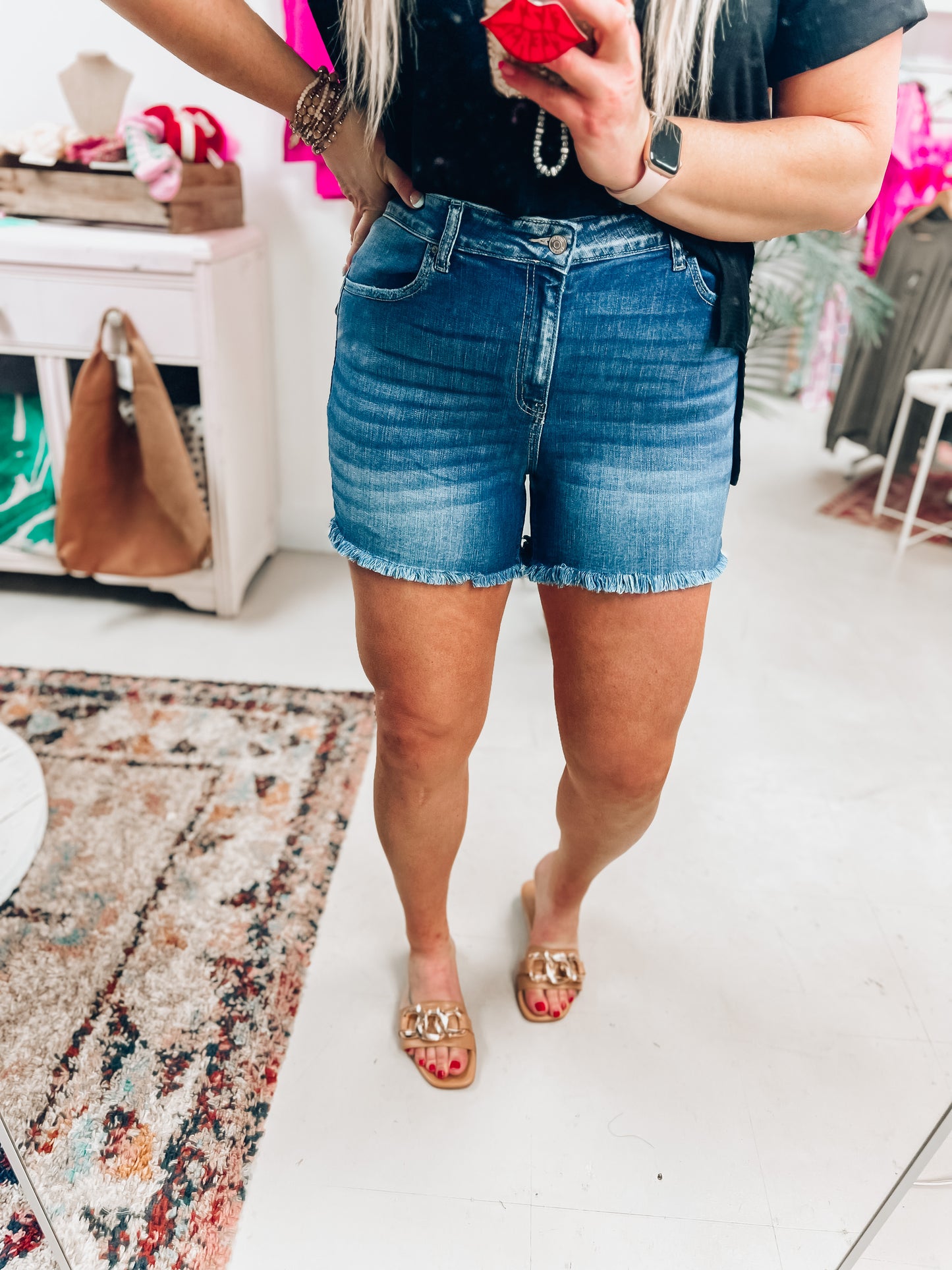 Jacy Denim Shorts