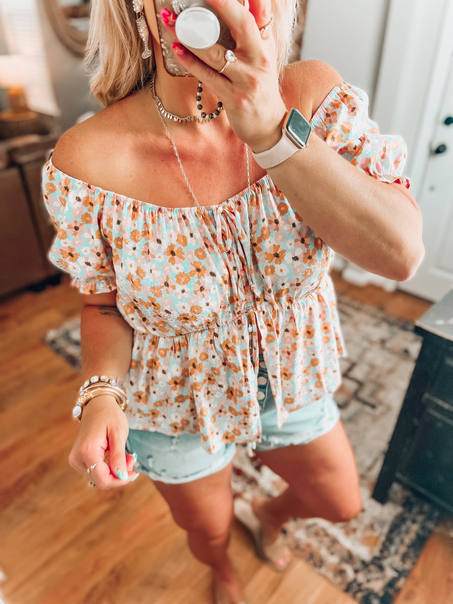 Lizzy Floral Top