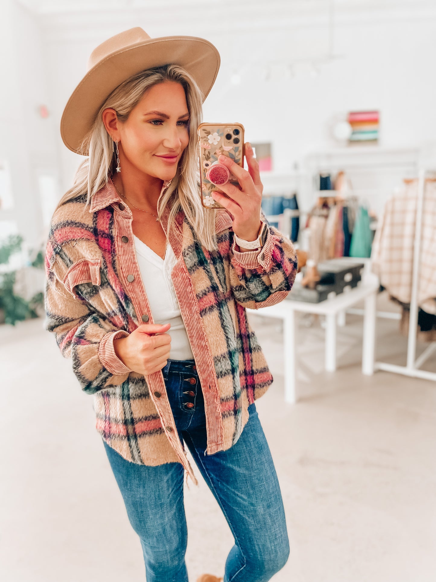 Jordyn Flannel Shacket