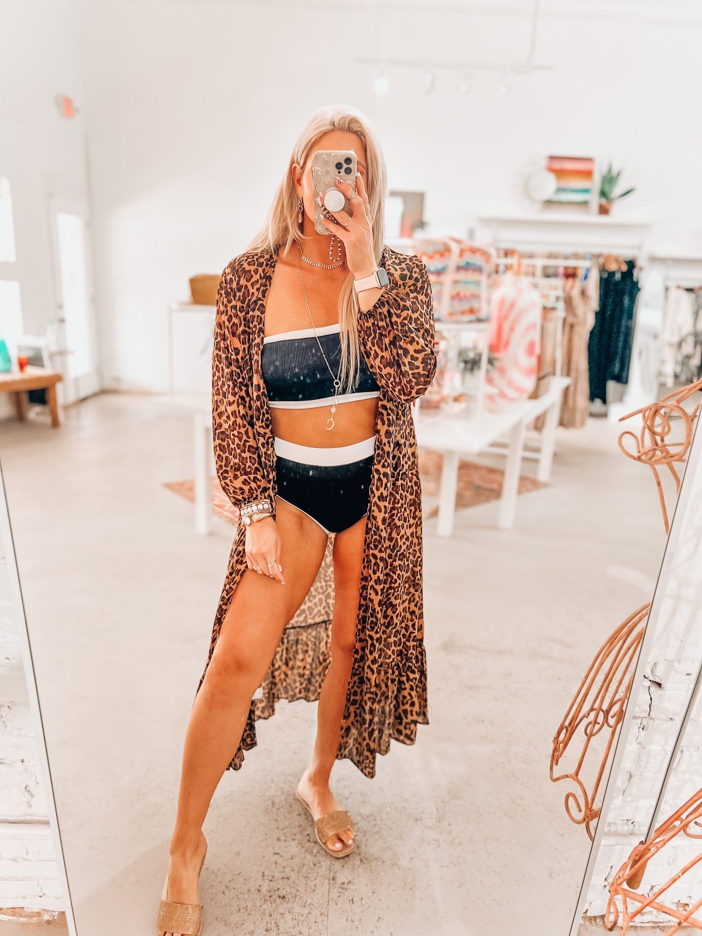 Open Front Beach Kimono