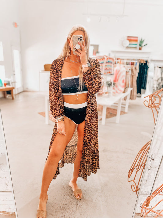 Open Front Beach Kimono