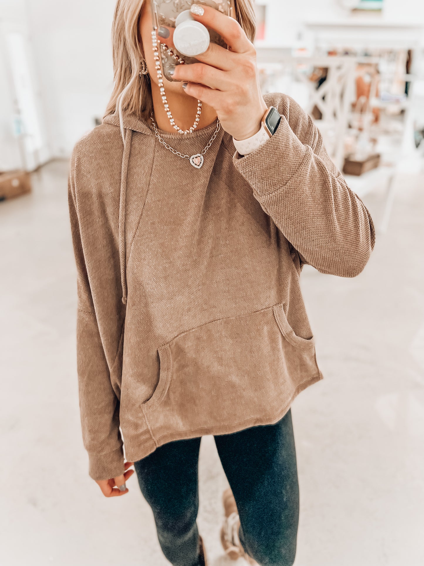 Taryn Hooded Pullover