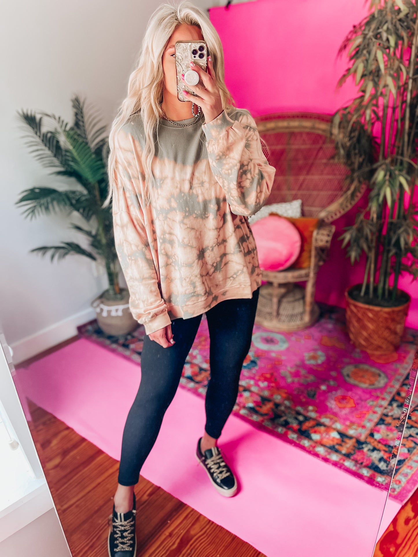 Crazy for you Tie Dye Pullover