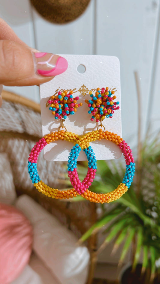 Multi Circle Earrings