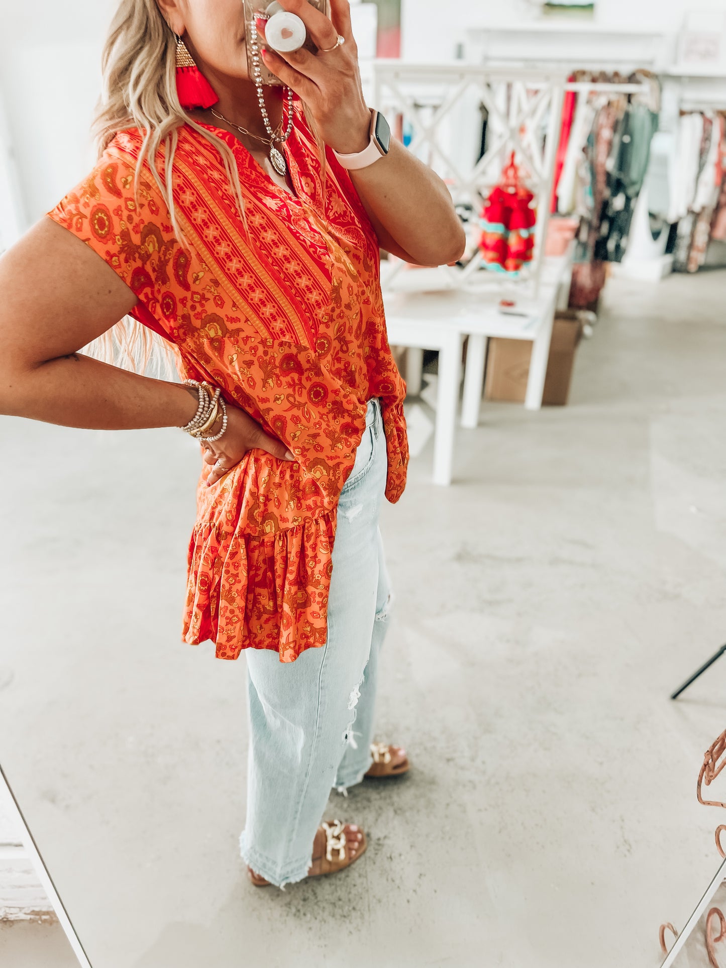 Vata Sunset Top