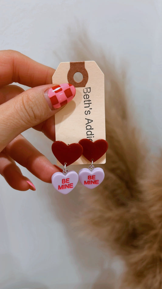 Sweatheart Candy Earrings