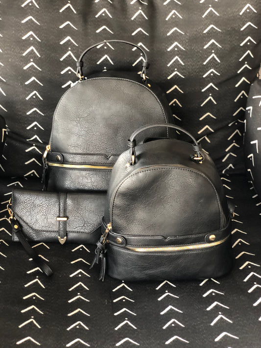 The Dash Backpack Set- Black