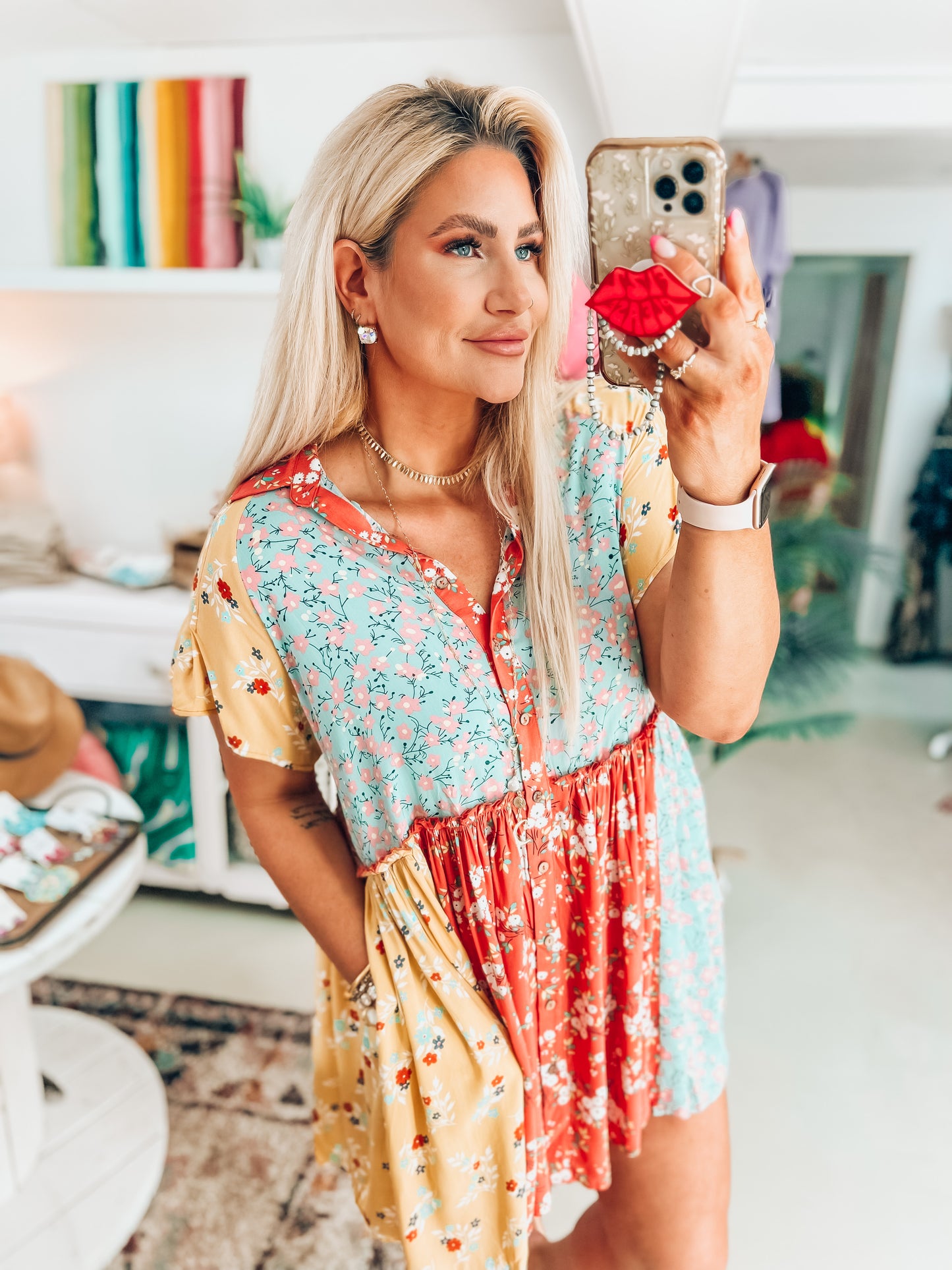 Callie Button Down Dress