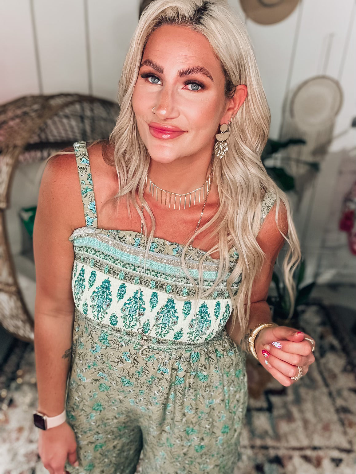 Olivia Floral Jumpsuit