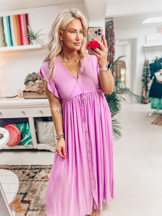 Jolee Button Dress
