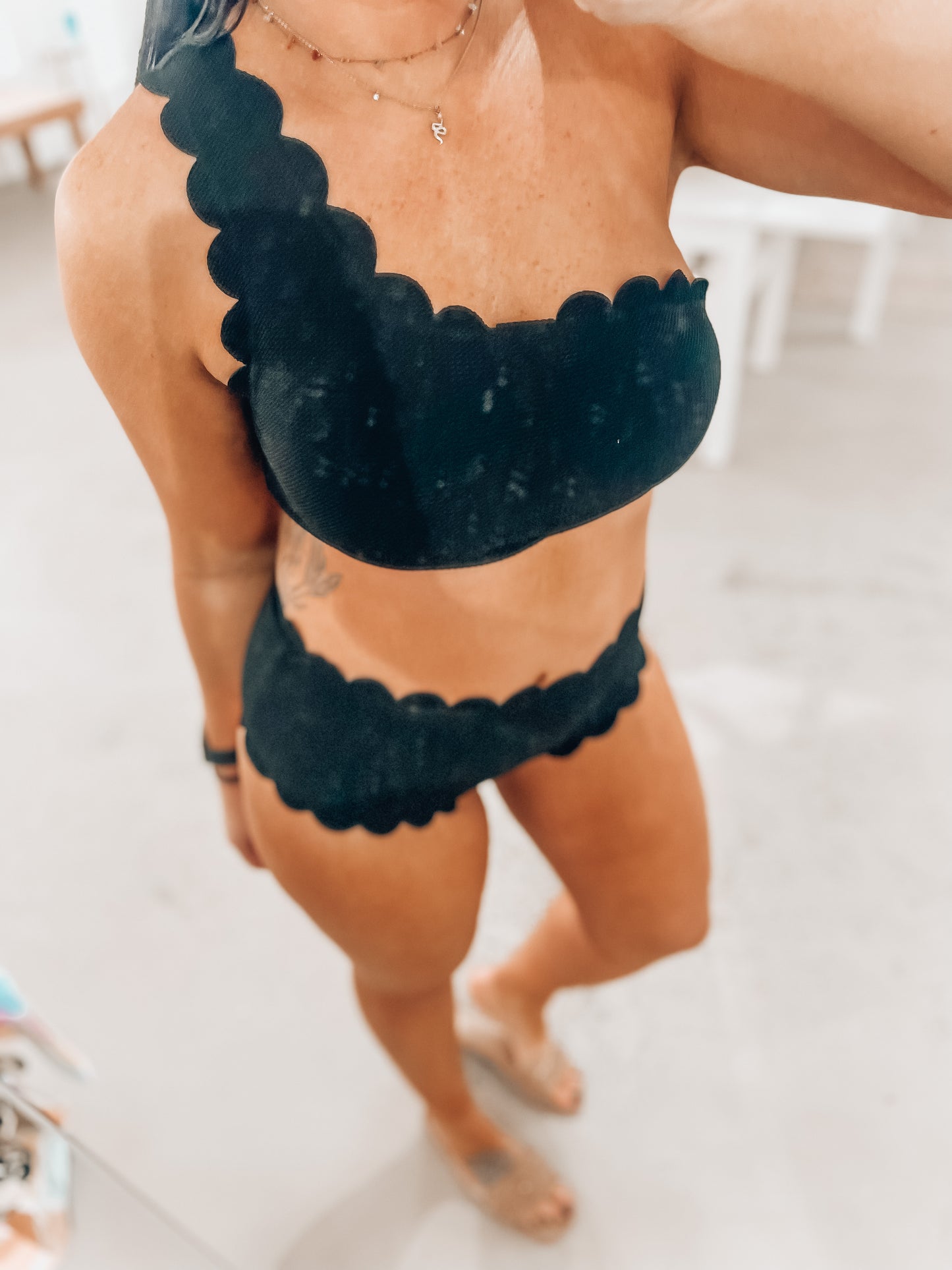 Seeing Waves Scallop Swim Set