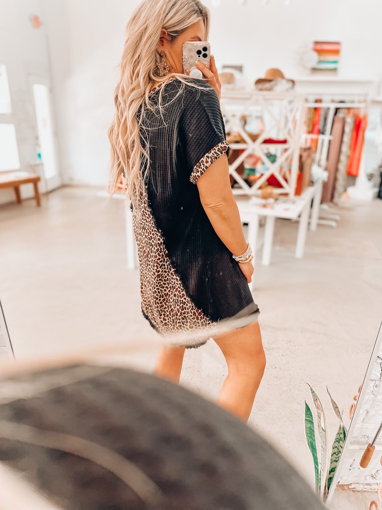 Leena Leo Waffle Dress