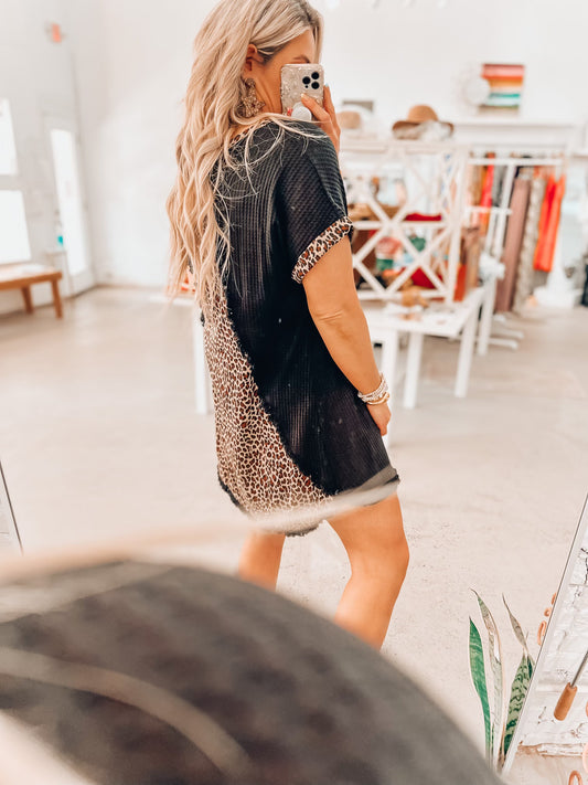 Leena Leo Waffle Dress