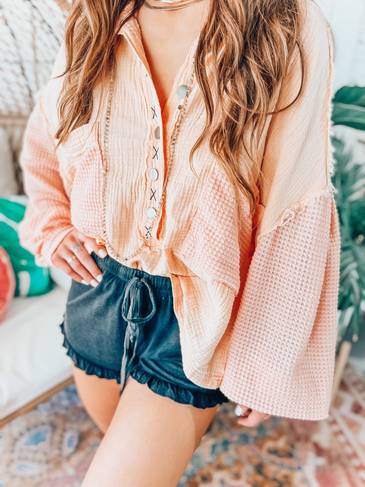 Polly Peach Top