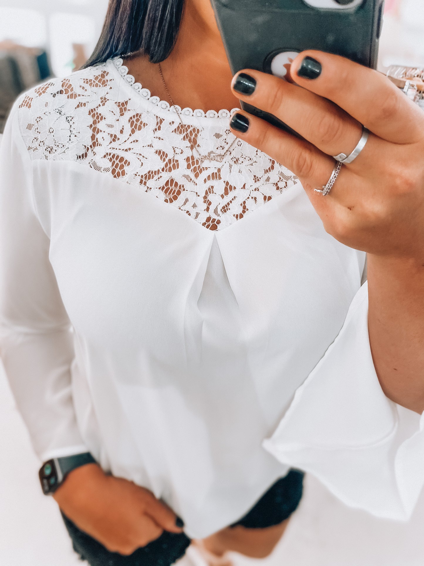 Belle Lace Blouse
