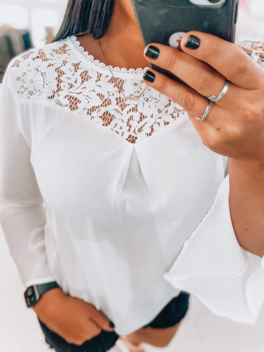 Belle Lace Blouse