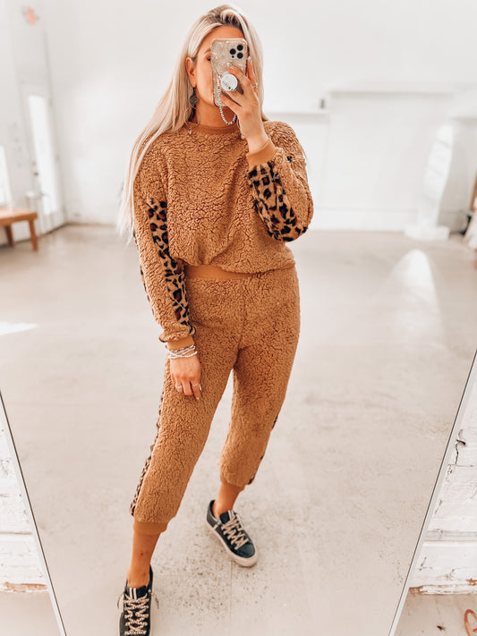 Teddy Bear Leo Sweats