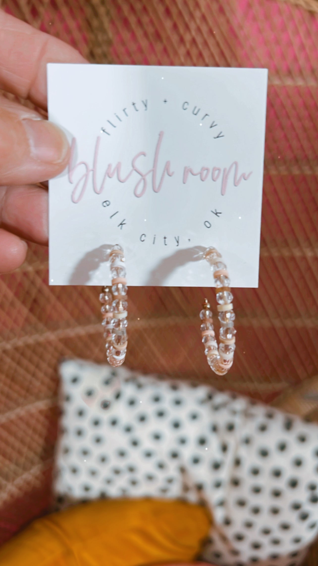 Natural Rubber Bead Hoops